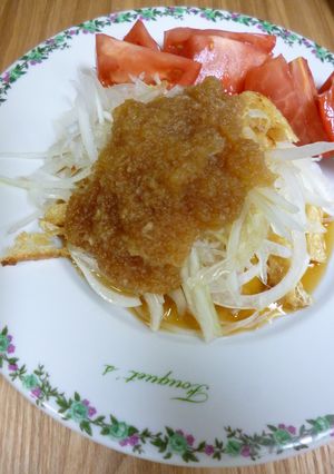 スライス玉ねぎの大根おろしだれかけサラダ-レシピのメイン写真