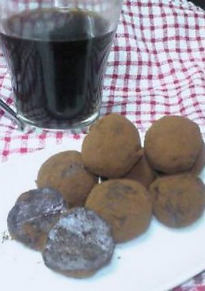 お豆腐トリュフチョコレート-レシピのメイン写真
