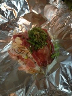 豚肉とキノコのホイル蒸し-レシピのメイン写真