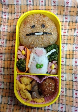 誰でも作れて子供大喜び！なめこ弁当-レシピのメイン写真