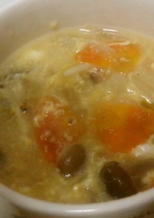 *食べる卵スープ*-レシピのメイン写真