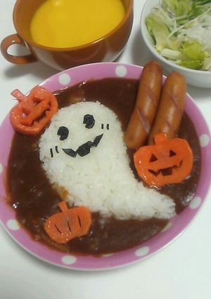 ハロウィンごはん-レシピのメイン写真