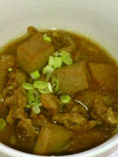 圧力鍋で時短♪牛すじの味噌煮込み-レシピのメイン写真