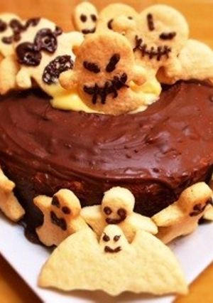 ハロウィンのケーキ?-レシピのメイン写真