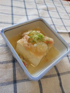 かにあんかけ豆腐-レシピのメイン写真