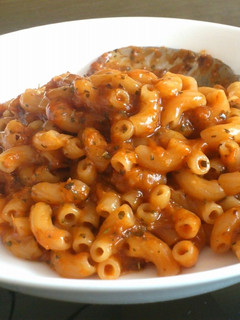 サバのトマトソースパスタ-レシピのメイン写真
