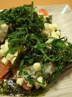 チーズとサーモンの韓国風のり巻き-レシピのメイン写真