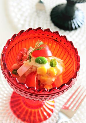 カマンベール入り❀彩りポテトサラダ-レシピのメイン写真