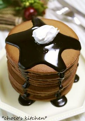☸ふわふわ♡カフェモカパンケーキ☸-レシピのメイン写真