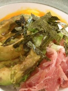 アボカドと生ハムの和風丼♪-レシピのメイン写真