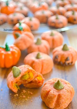 ハロウィン♪超！立体型かぼちゃクッキー-レシピのメイン写真