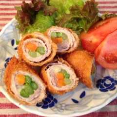 รูปของ 野菜ロールカツ♪