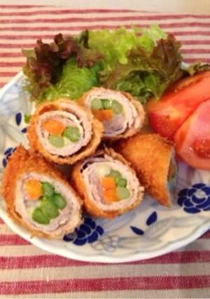 野菜ロールカツ♪-レシピのメイン写真