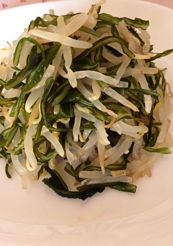 もやしと茎ワカメの和え物-レシピのメイン写真