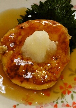 鮭と野菜の焼き がんもどき-レシピのメイン写真