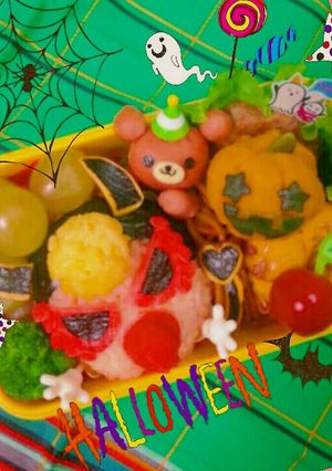ヒスミニminiちゃんデビルキャラ弁-レシピのメイン写真