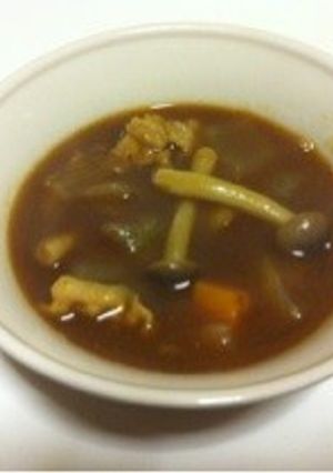 コクうま♡豚バラきのこのカレー-レシピのメイン写真