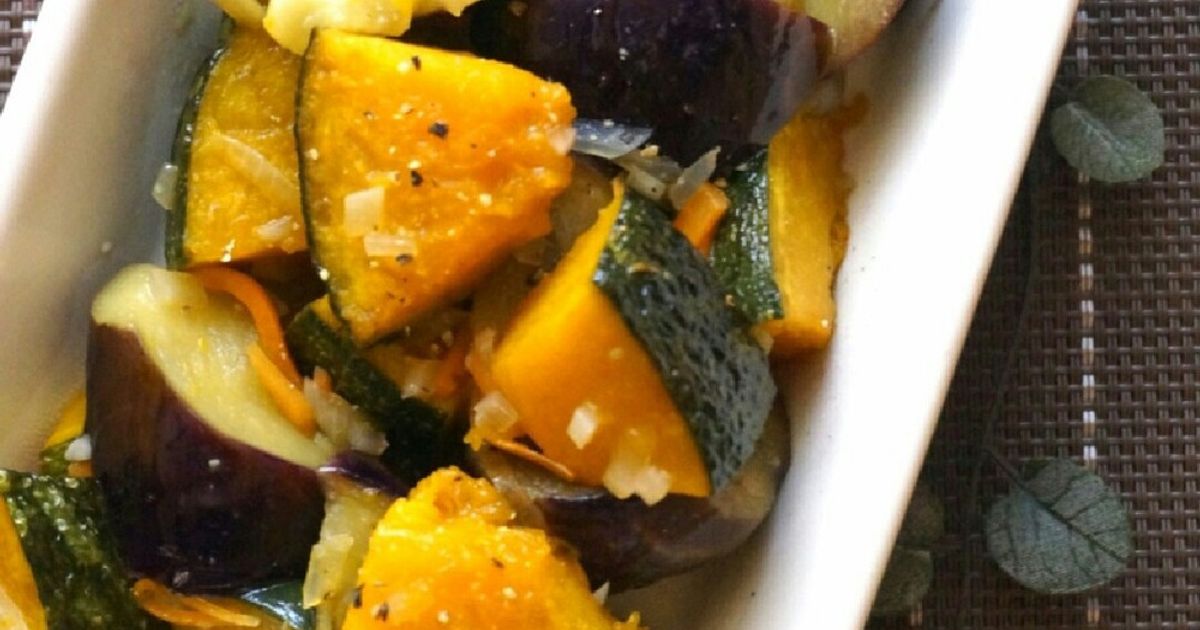 なすとかぼちゃの焼きマリネ by mori2093 【クックパッド】 簡単