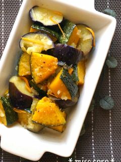 なすとかぼちゃの焼きマリネ by mori2093 【クックパッド】 簡単