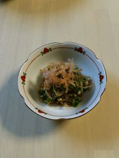 オクラと茗荷のおかか和え-レシピのメイン写真