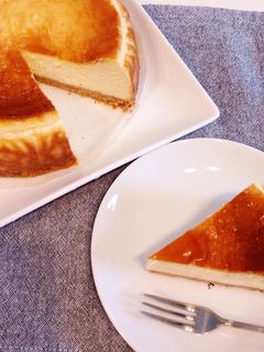 簡単だけど濃厚♡NYチーズケーキ-レシピのメイン写真