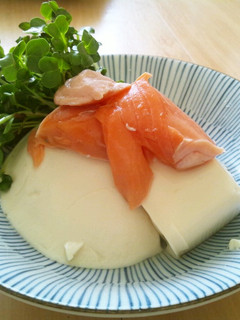 5分で作る★鮭豆腐蒸し-レシピのメイン写真