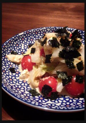 白菜とクリームチーズで和風なサラダ-レシピのメイン写真