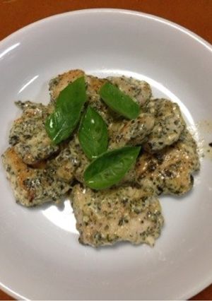 とり肉マヨネーズ焼き！バジル味！-レシピのメイン写真