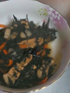 ひじきと豚肉の煮物-レシピのメイン写真