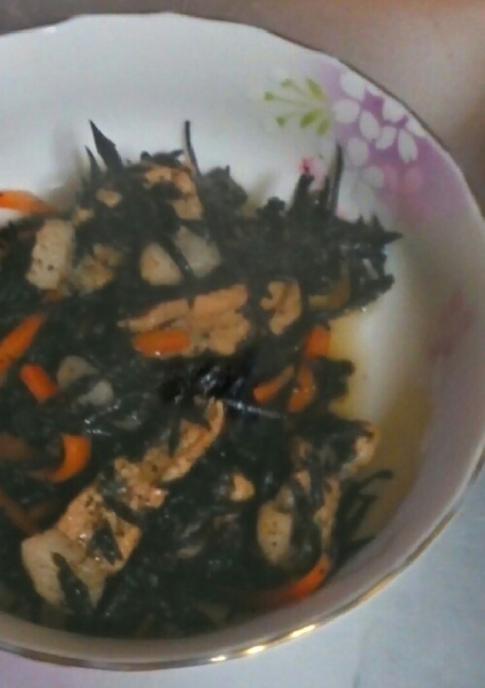 ひじきと豚肉の煮物-レシピのメイン写真