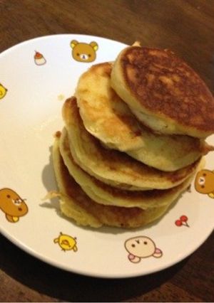 家にあるもので簡単ホットケーキ♡-レシピのメイン写真