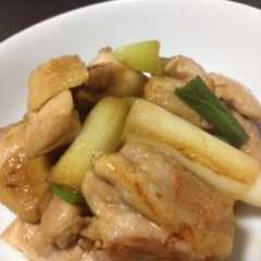 รูปของ てりうま〜♪鶏肉とネギの照り焼き☆