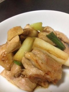 てりうま〜♪鶏肉とネギの照り焼き☆-レシピのメイン写真