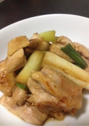 てりうま〜♪鶏肉とネギの照り焼き☆-レシピのメイン写真