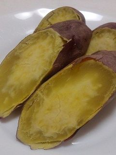 レンジとオーブントースターで簡単焼き芋-レシピのメイン写真
