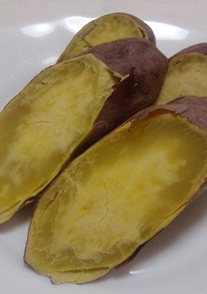 レンジとオーブントースターで簡単焼き芋-レシピのメイン写真