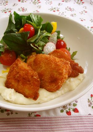 マグロのカツレツ☆ポテチーズソース-レシピのメイン写真