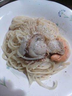 パスタ ~帆立のビアンコ~-レシピのメイン写真