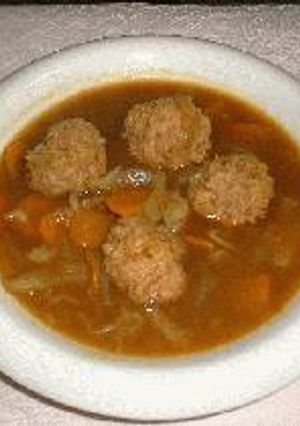 ご飯入り肉団子のカレー仕立て-レシピのメイン写真