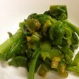 クセのある青菜でピリ辛おひたし