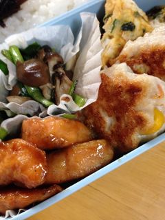 お弁当に鮭の甘酢あんかけ-レシピのメイン写真
