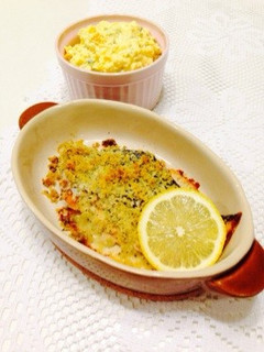 鮭の香草パン粉オーブン焼き-レシピのメイン写真