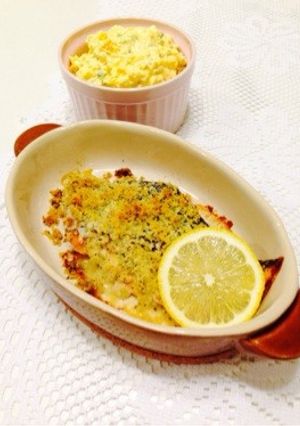鮭の香草パン粉オーブン焼き-レシピのメイン写真