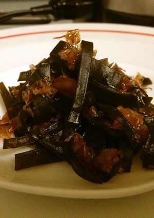 だし昆布で鰹節・生姜煮／明太子煮-レシピのメイン写真