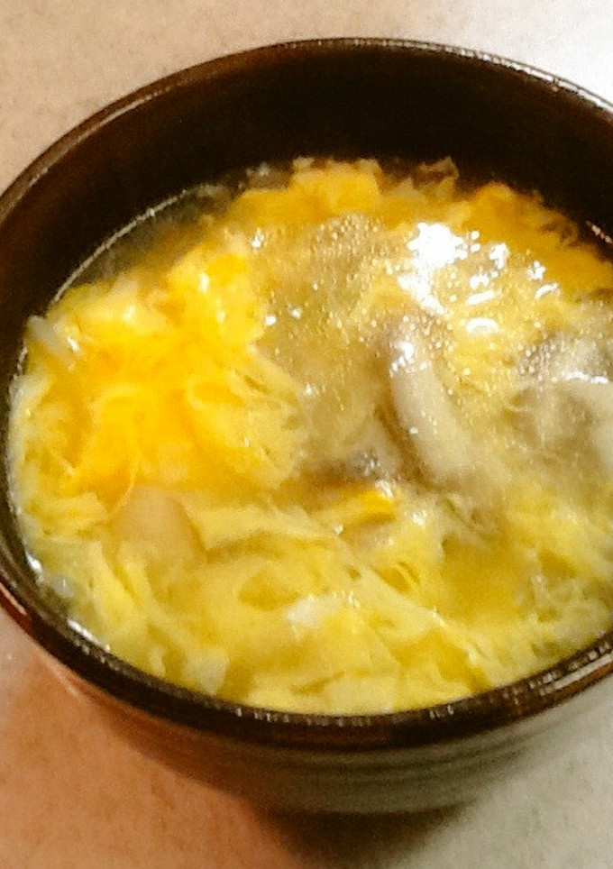 しいたけが主役のかき玉汁-レシピのメイン写真