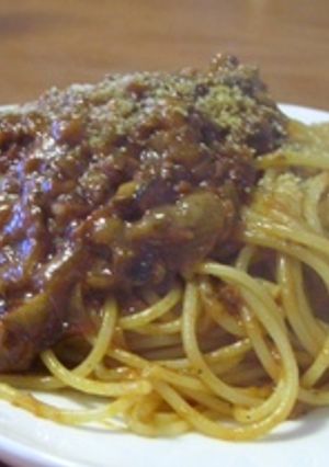 ダブルチーズのミートソース-レシピのメイン写真