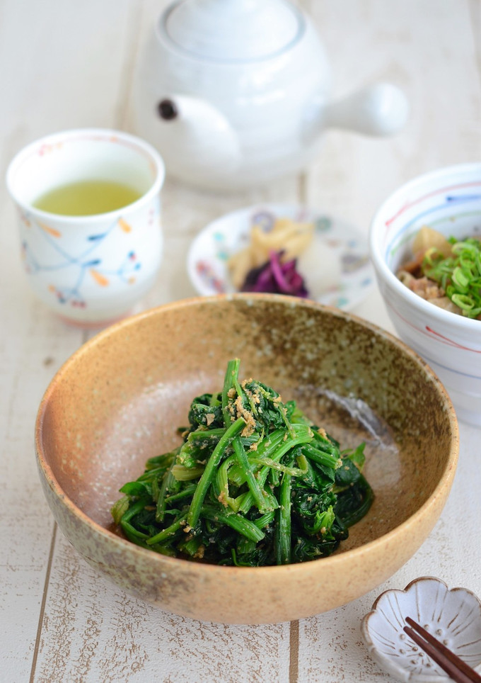 ほうれん草の生姜ごま和え【作り置き】-レシピのメイン写真