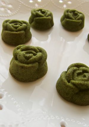 抹茶のミニローズケーキ-レシピのメイン写真