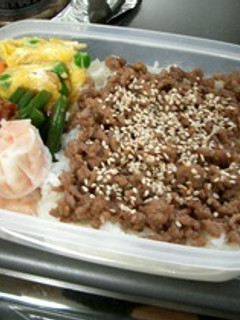 肉そぼろ-レシピのメイン写真