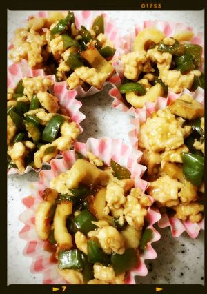 鶏ミンチとピーマンの中華炒め-レシピのメイン写真